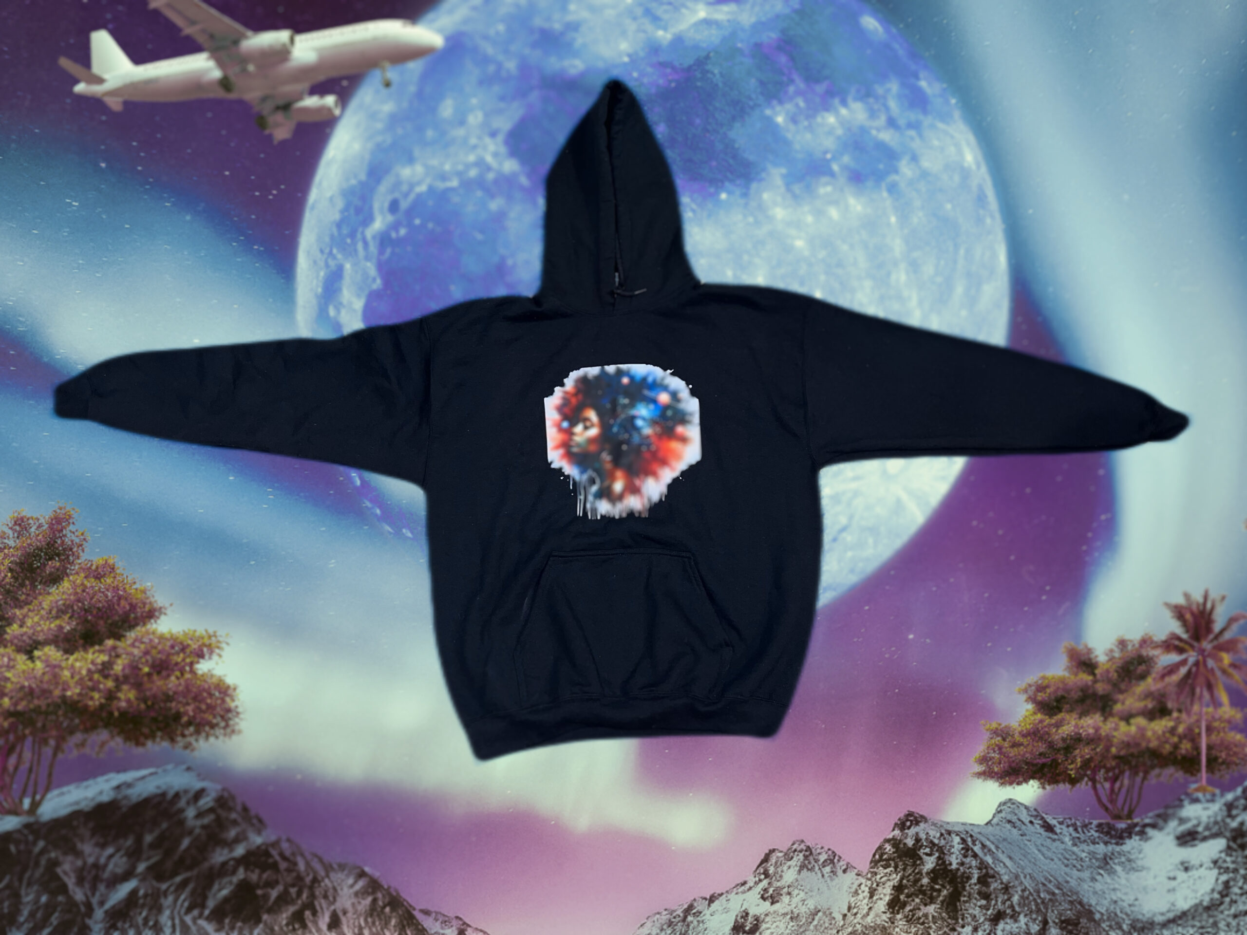 IMG_0409-scaled "Ramona's Escape" Black Hoodie - Image 1